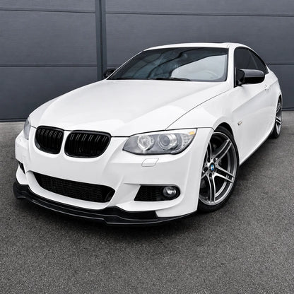 Grill E92/E93 Blank Svart dobbelt-ribbede (10-13) LCI