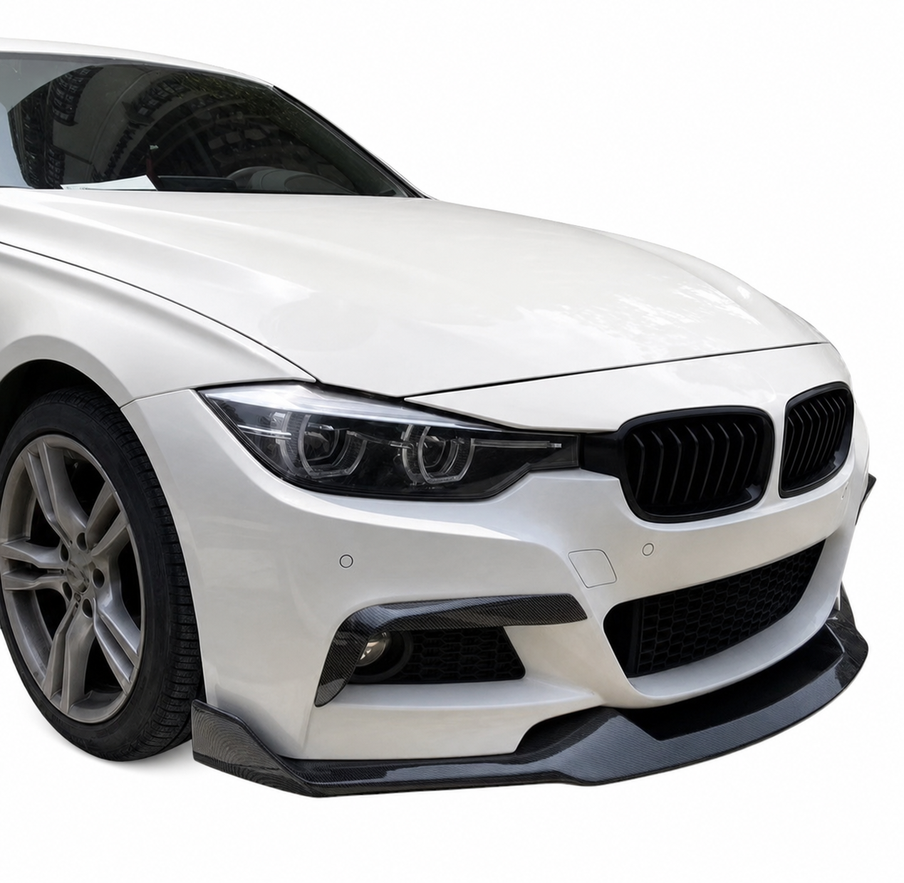 MAD Style frontleppe F30/F31 blank svart (11-18)