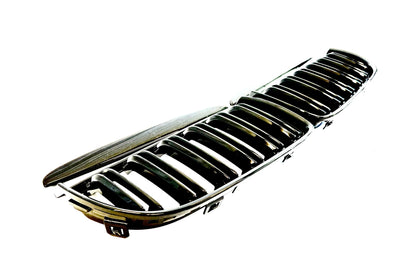 Grill E90/E91 Blank svart dobbelribbede (05-08) Pre Lci