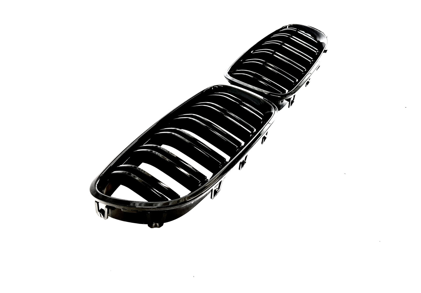 Grill F10/F11 Blank Svart dobbelt-ribbede (11-17)
