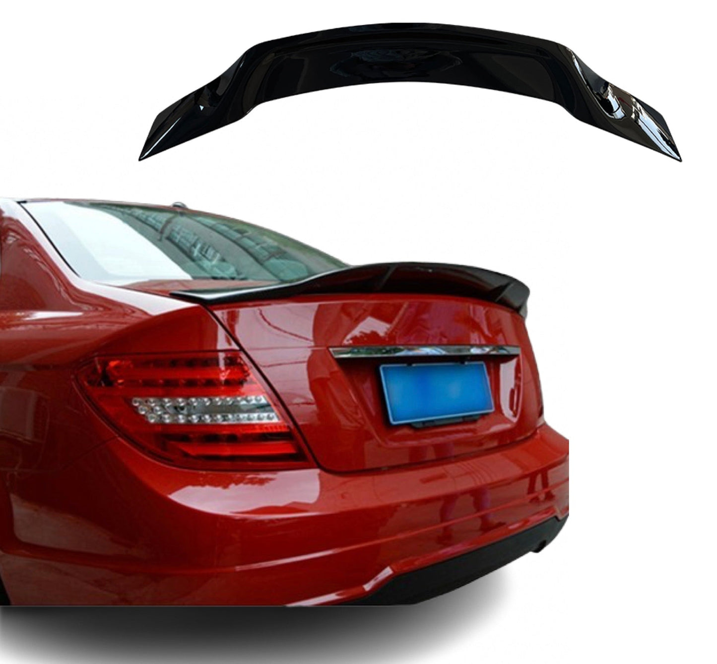 R-stil Spoiler Mercedes W204 sedan (07-14)