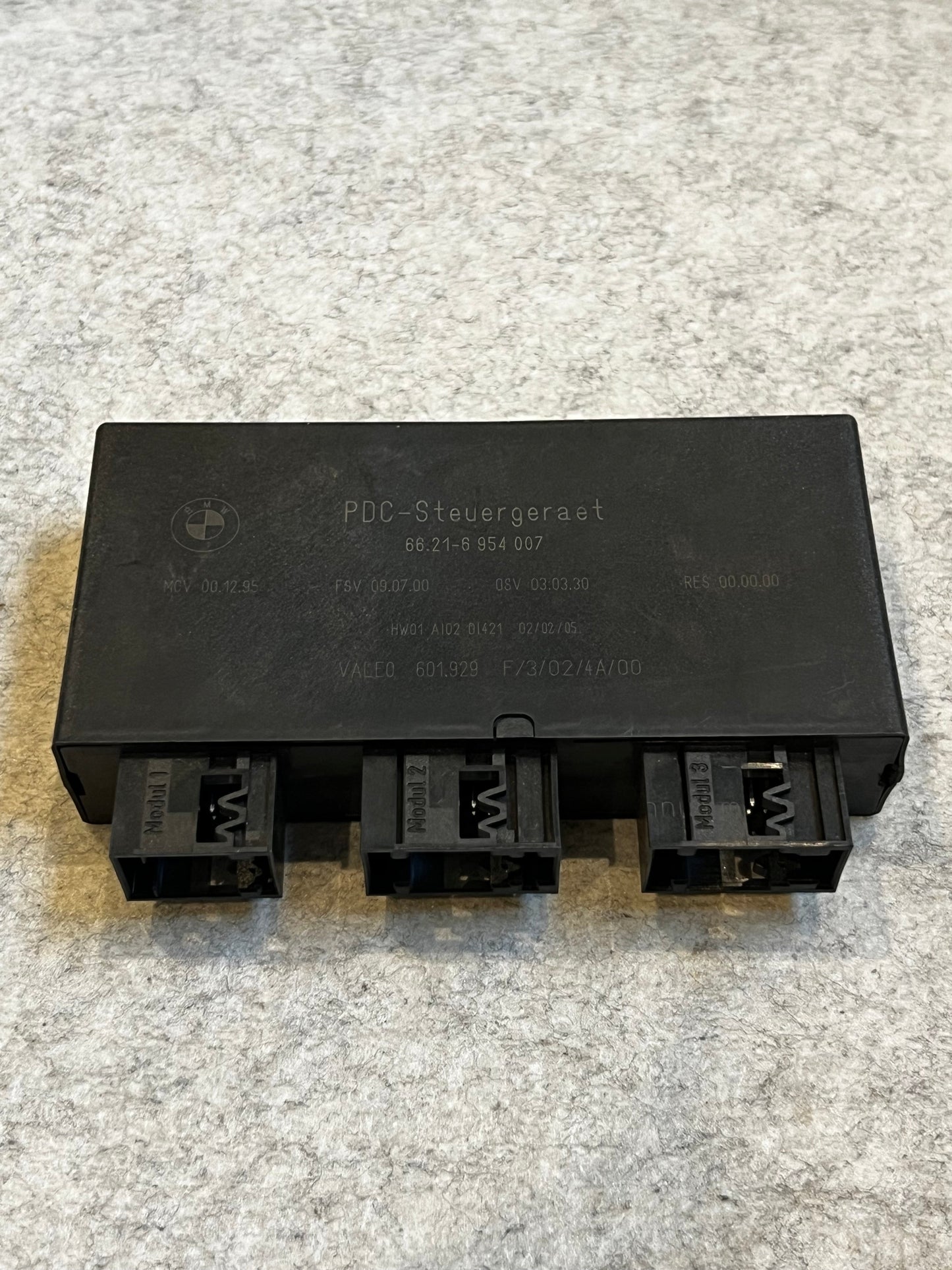 PDC (Parkeringshjelp Styreenhet) 66216954007