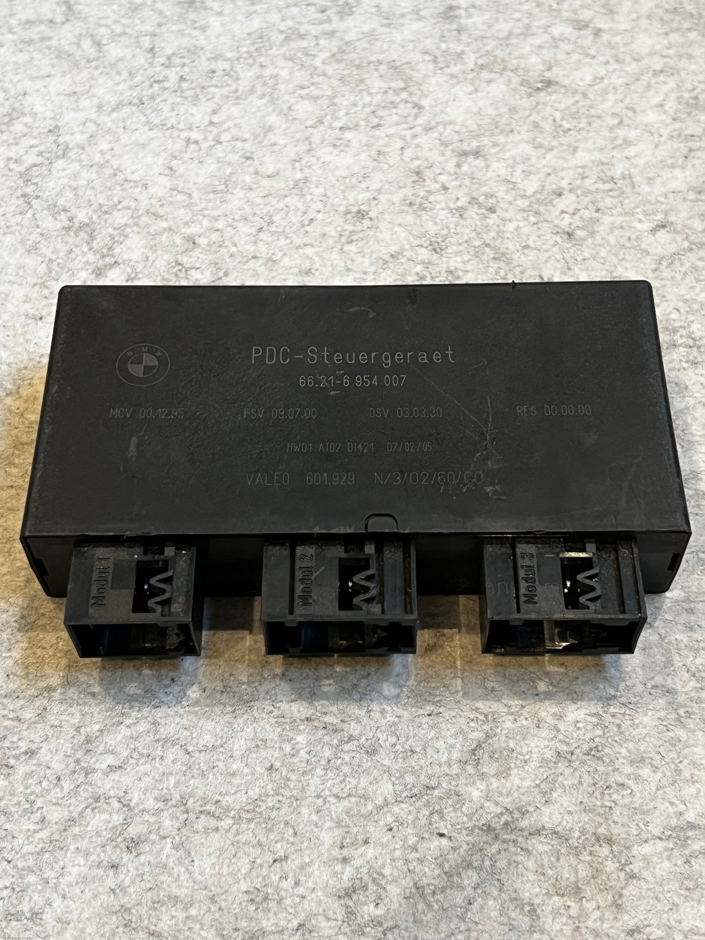 PDC (Parkeringshjälp Styrenhet) 66216954007