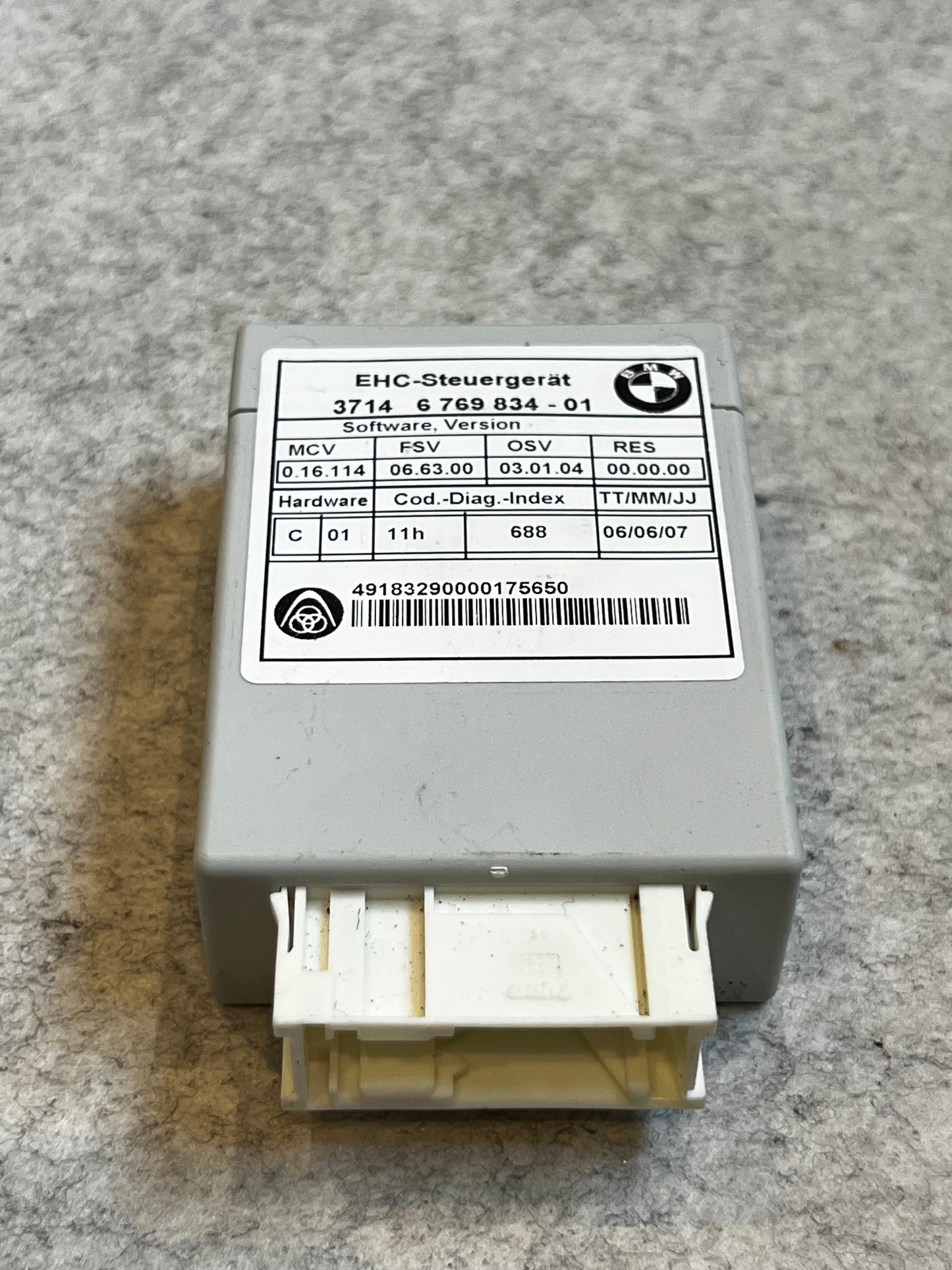 EHC luftfjæringsmodul E61 art:3714676983401