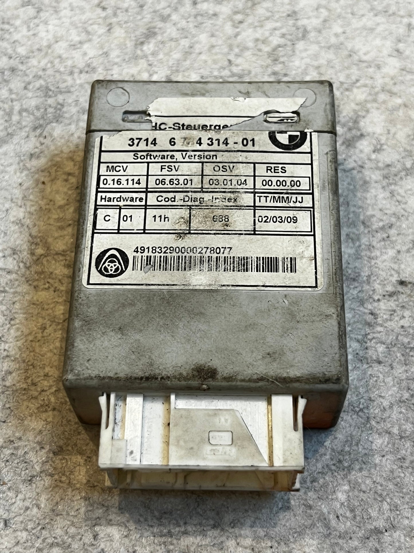 EHC luftfjæringsmodul E61 art:3714678431401