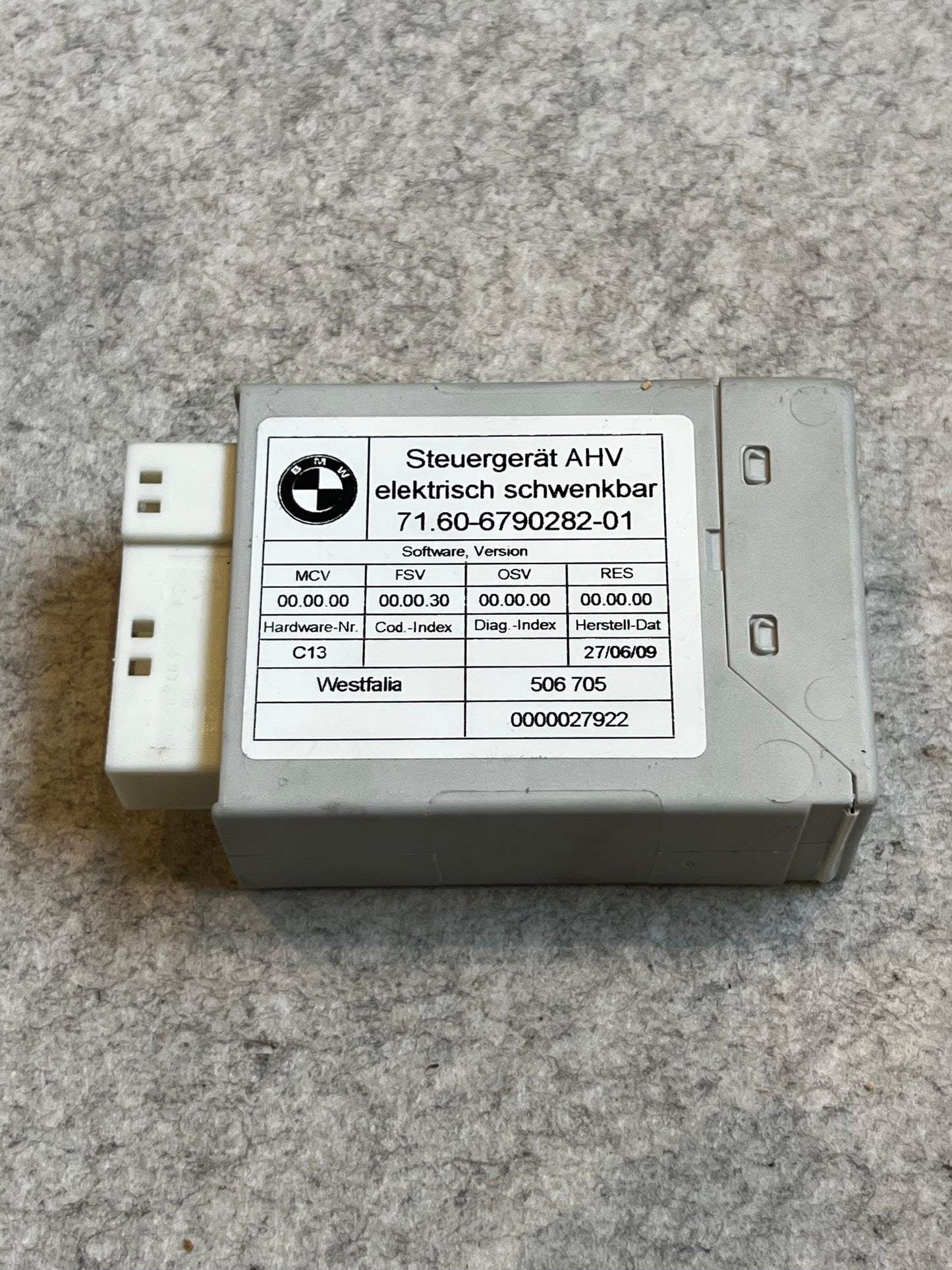 AVH (Hengermodul) art:7160679028201