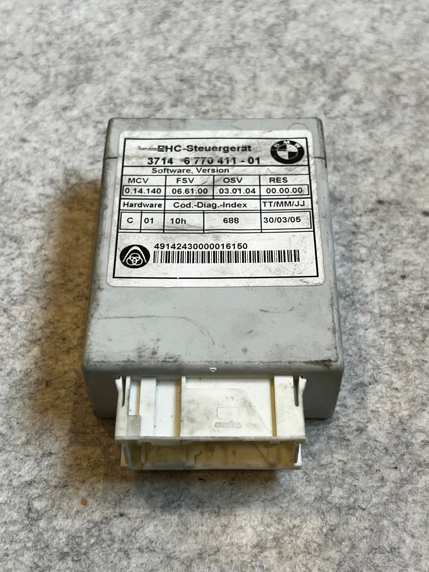 EHC luftfjæringsmodul E61 art:3714677041101
