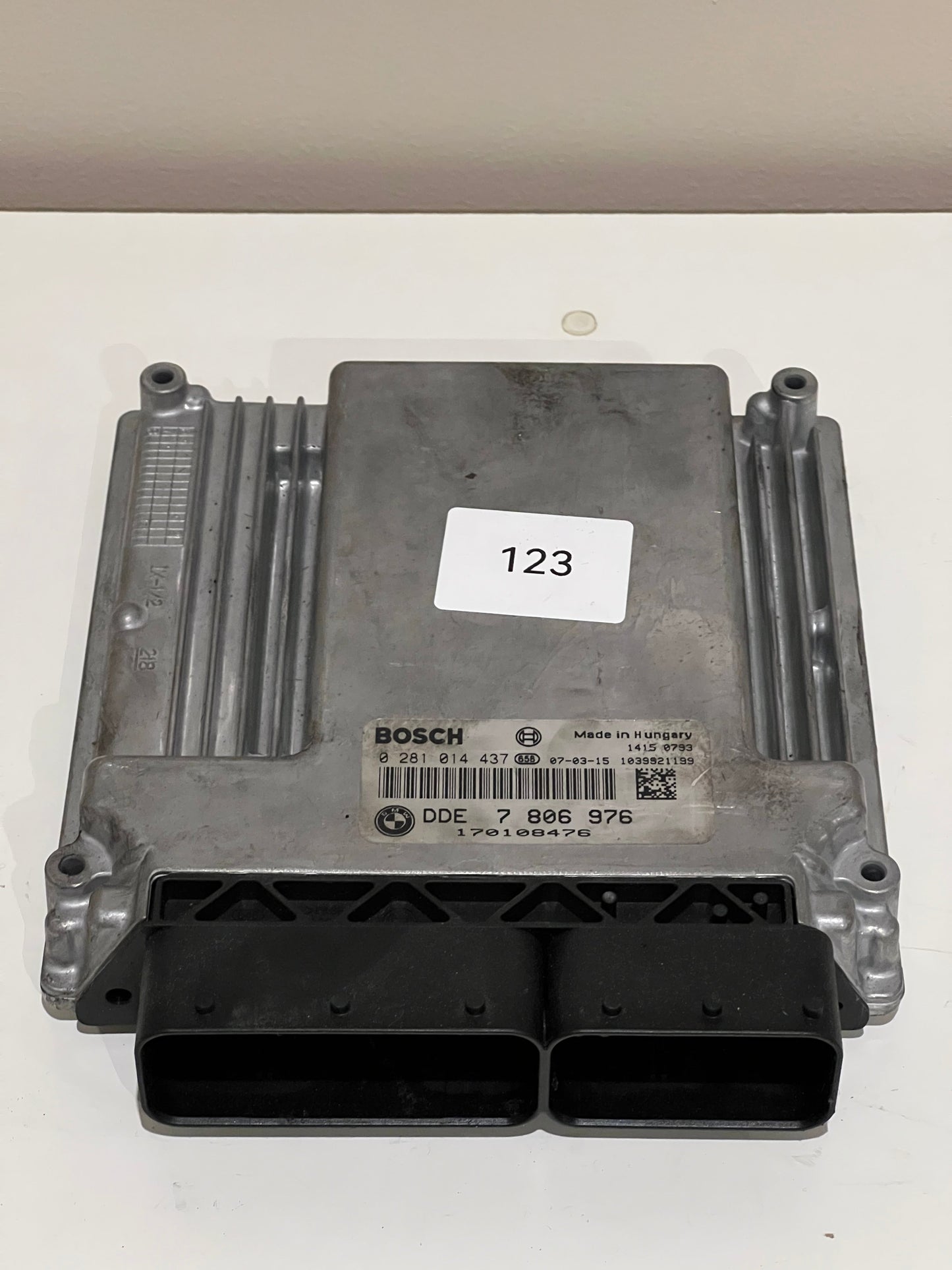 W0123 DDE (Motorstyringsenhet) 525D/530D/330D M57tu2 art:7806976