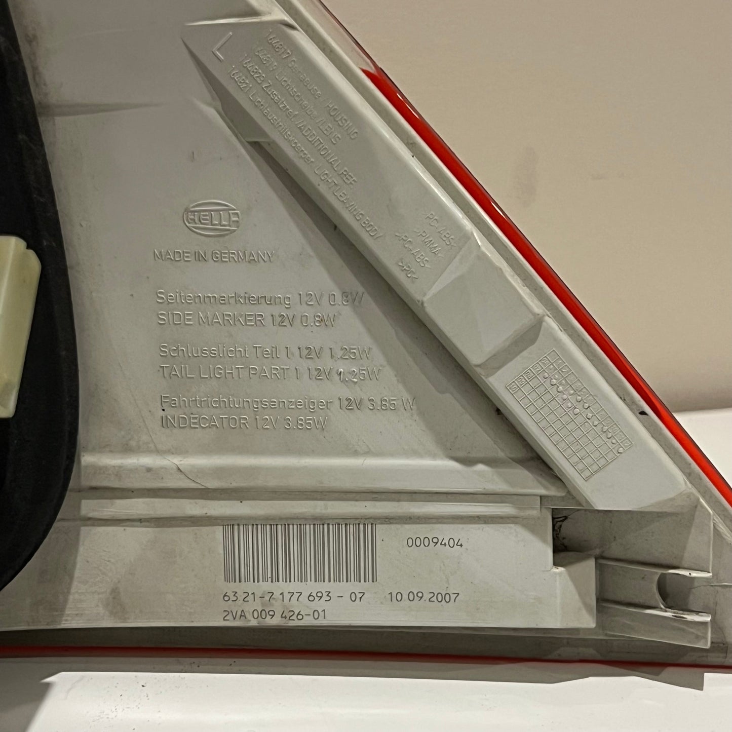 Baklykt venstre Bmw E61 LCI art: 6321717769307