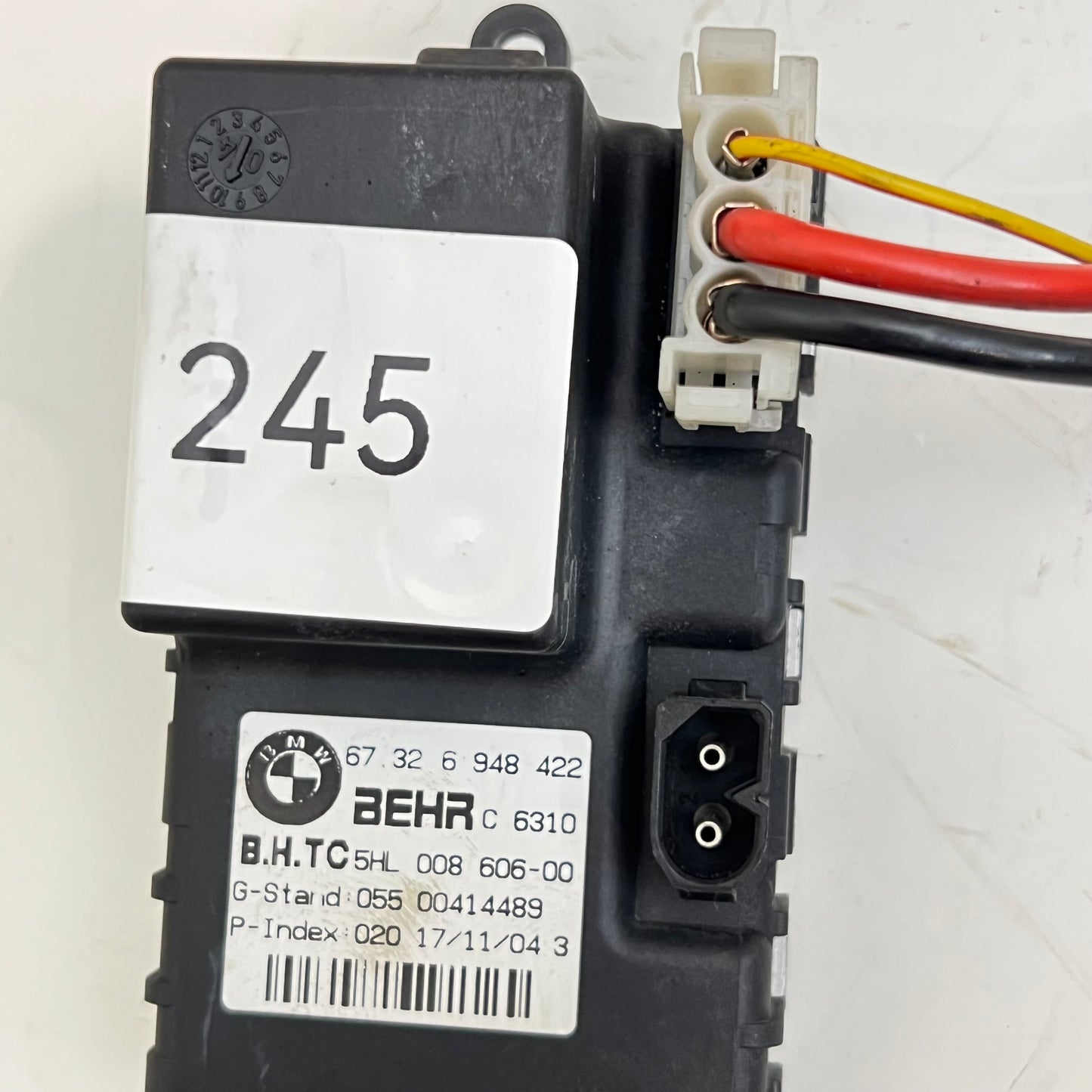 Vifte-motstand BMW E60 / E61 art: 67326948422