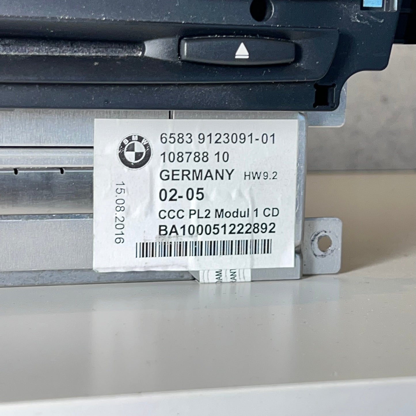 CCC Radio Bmw E90 / E91 / E92 / E93 art: 6583912309101
