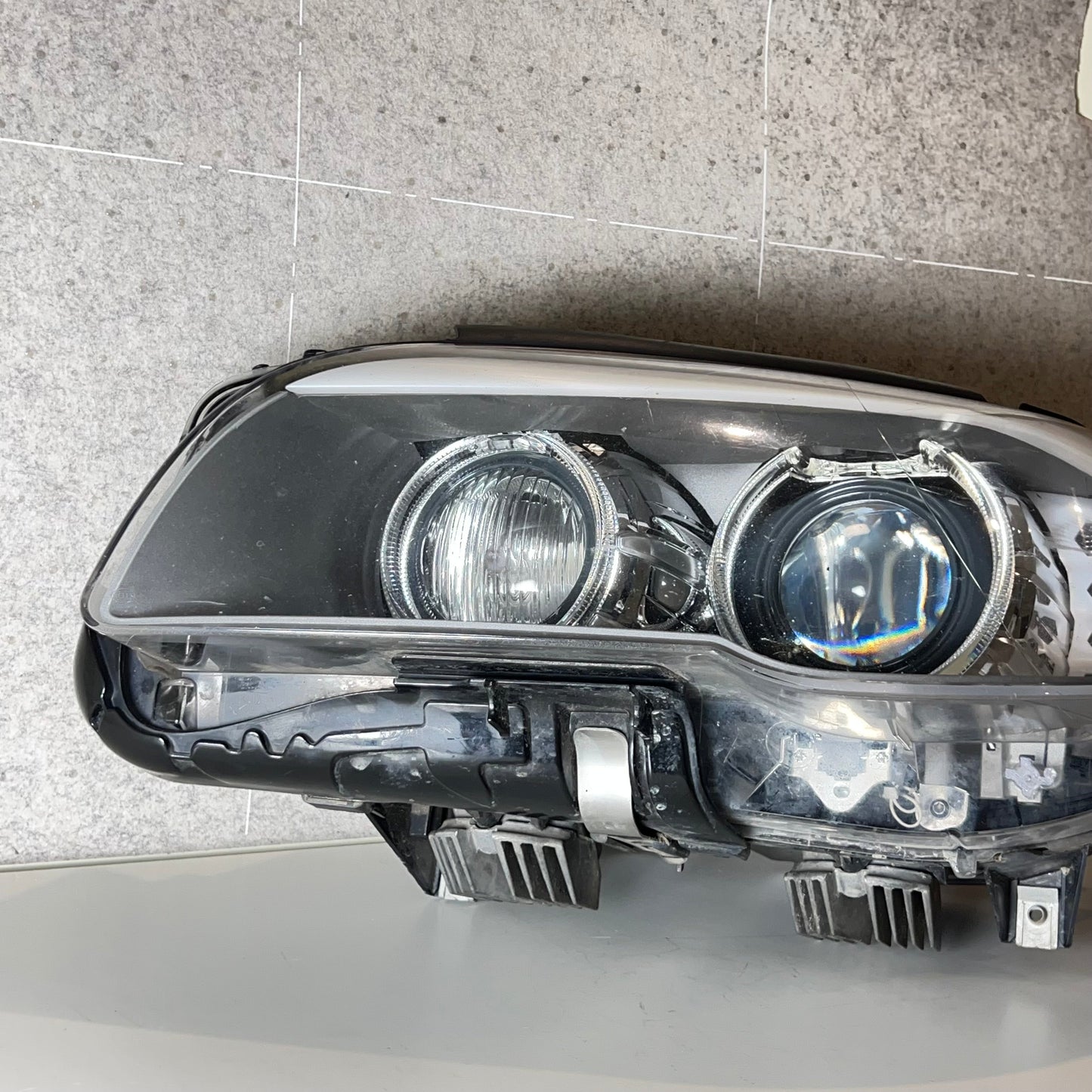 Venstre frontlykt med kurvlys Bmw F10 / F11 2010-2014 Pre Lci art: 727190708