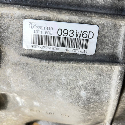 V0251 Girkasse Automatgir BMW E60 / E61 6hp21 N47 art: 1071030023