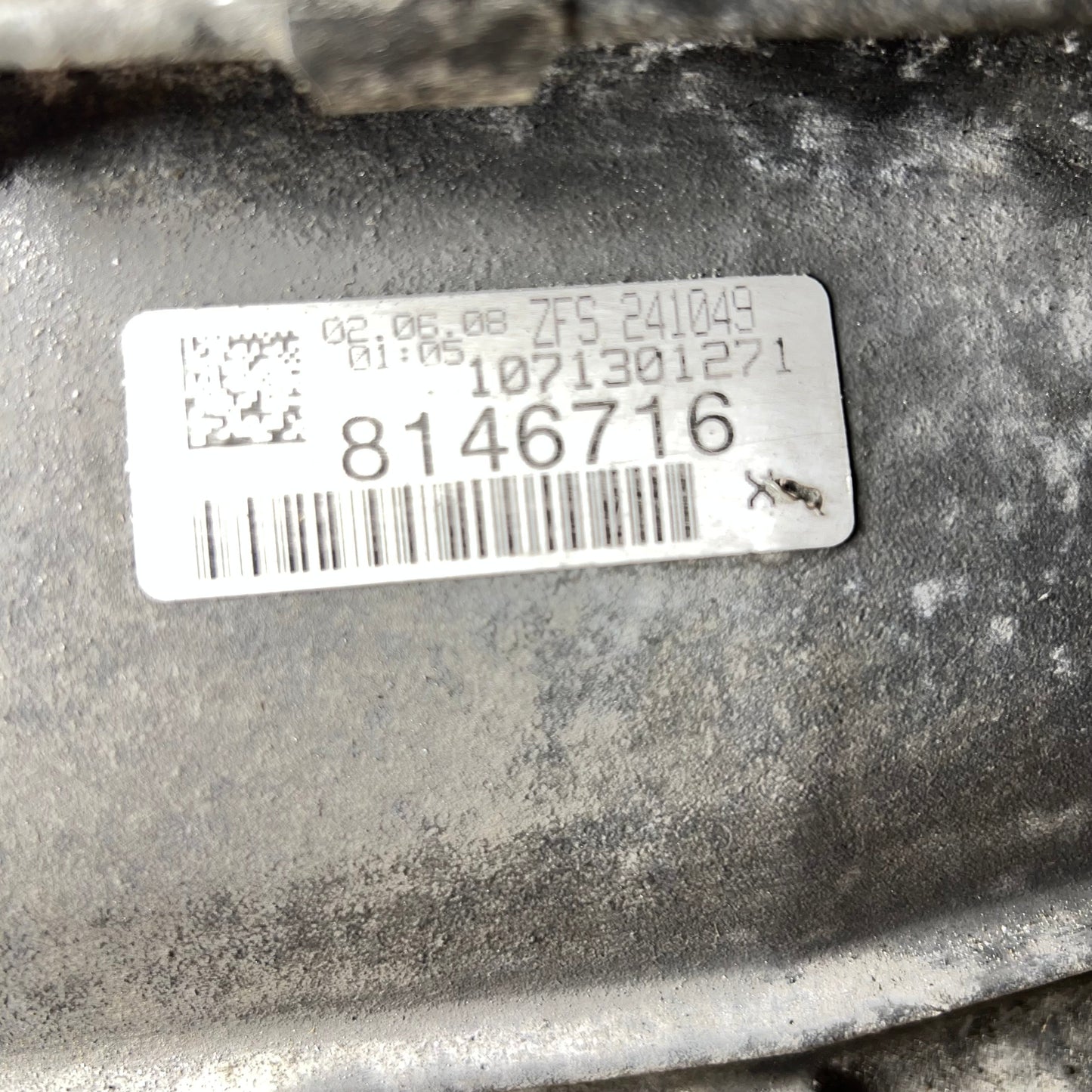 V0251 Girkasse Automatgir BMW E60 / E61 6hp21 N47 art: 1071030023