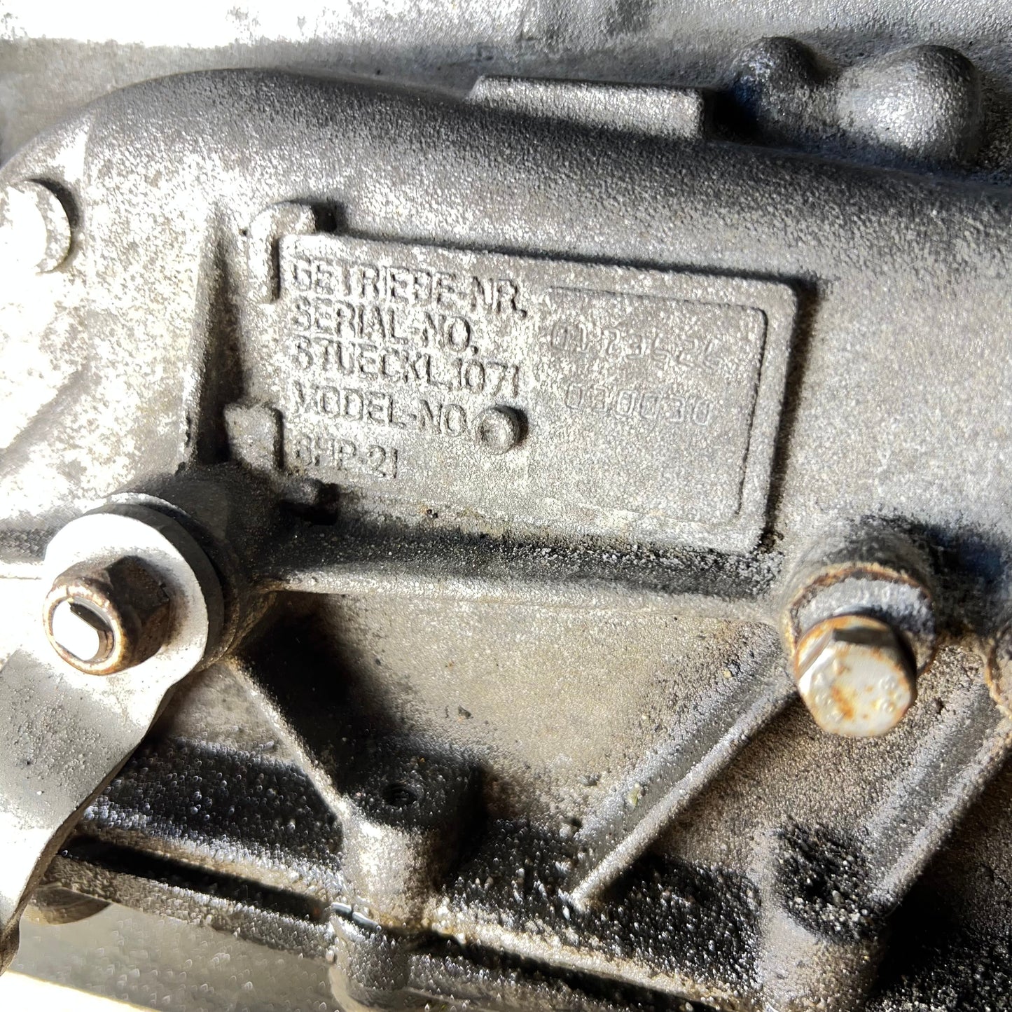 V0252 Girkasse Automatgir BMW E90 / E91 6hp21 N43 art: 1071030030