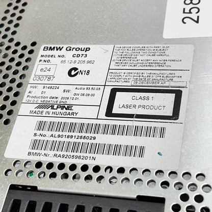 Professional Radio Bmw E90 / E91 / E92 / E93  art: 65129205962