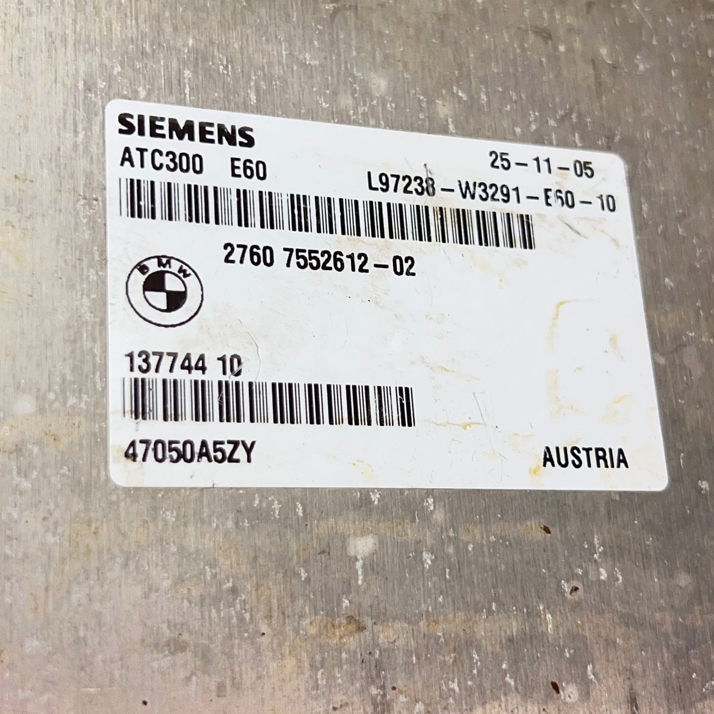 Xdrive-modul BMW E60 / E61 art: 2760755261402