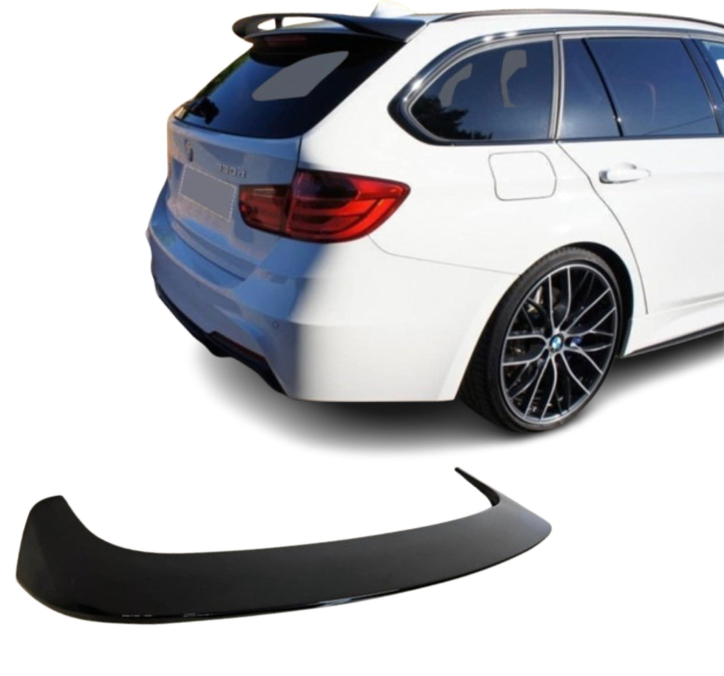 Takspoiler F31 Blank svart (11-18)