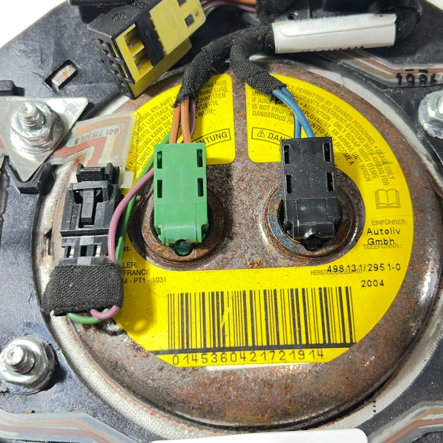 W0299 Airbag M-sport/Sport Bmw E61 / E60 Nøkkel start art: 602536800