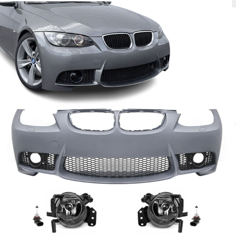 M3 Style front E92/E93 (06-10) Pre Lci Med tåkelys