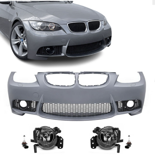 M3 Style front E92/E93 (06-10) Pre Lci Med tåkelys