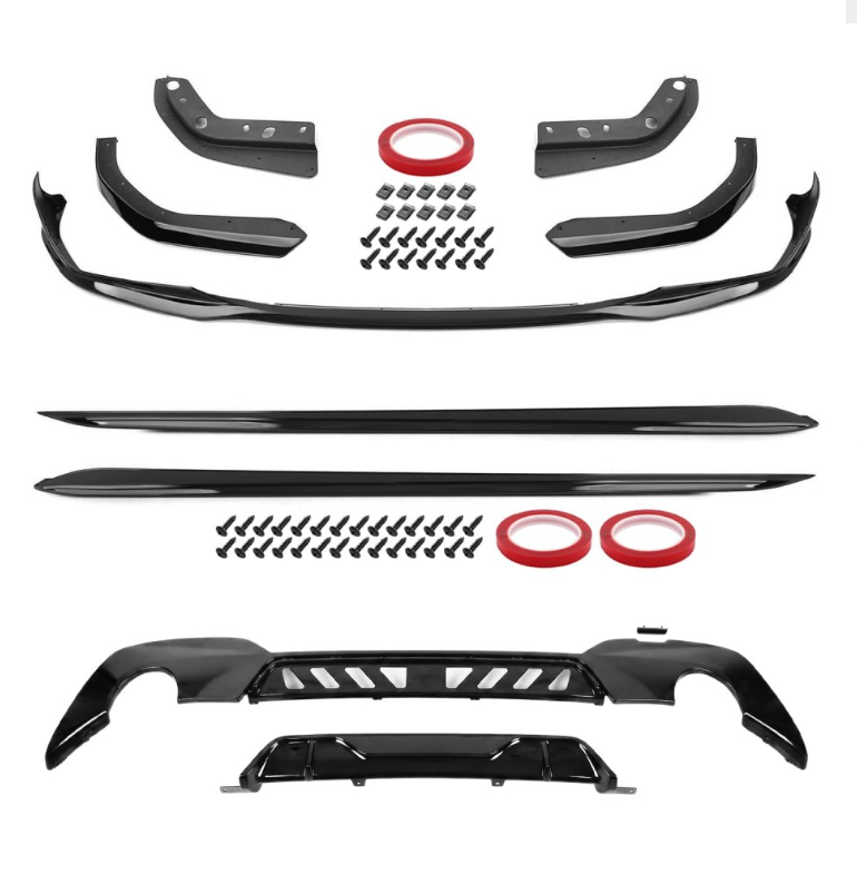 Performance-kit for G20/G21 M-Sport Blank svart (18-22)
