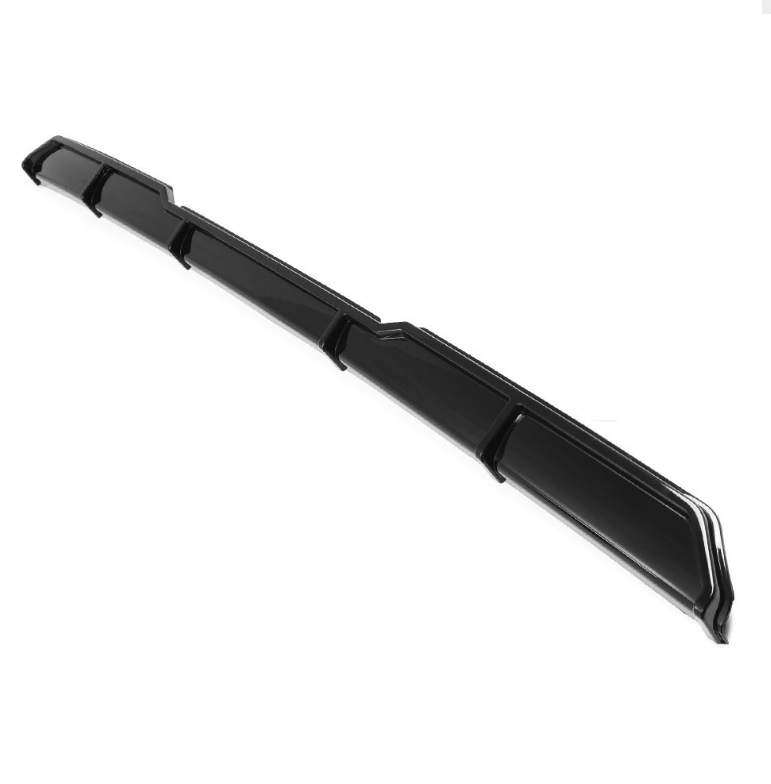 MX-stil bakre diffuser + bakre sidediffuser Volkswagen Transporter T6/T6.1 blank svart