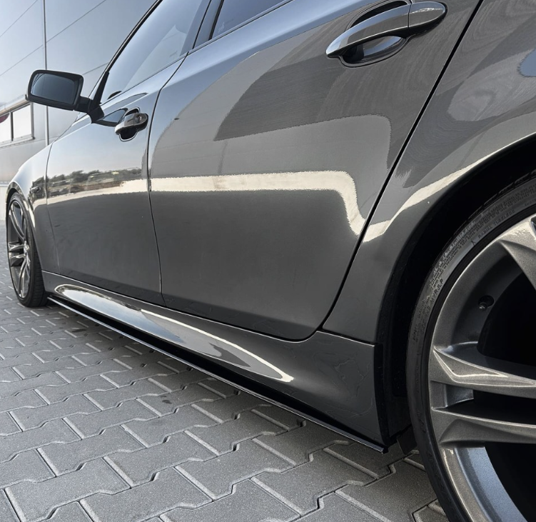 Sideskjørt diffusers E60/E61 Blank svart (03-10)