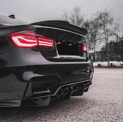 F30 PSM look spoiler Blank svart (11-18)