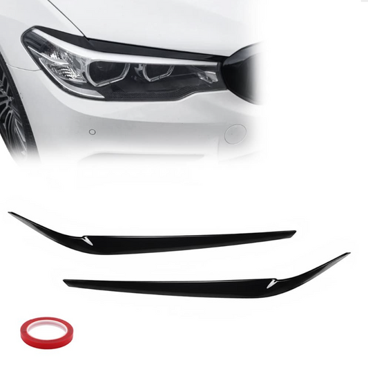 Øyelokk for BMW G30 / G31 Pre Lci Blank Svart