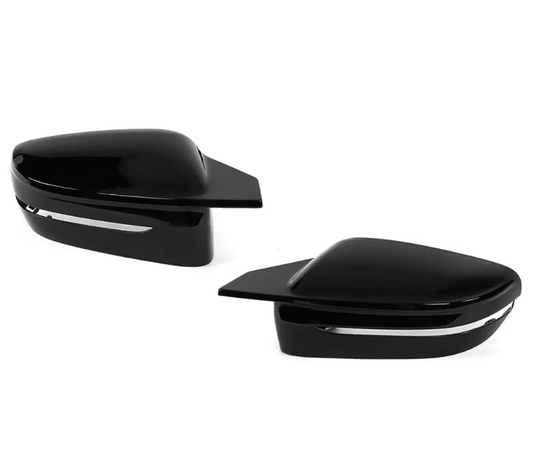 M stil Speilkåper BMW G11, G12, G15, G20, G22, G30 (kun venstrestyrt) Blank svart