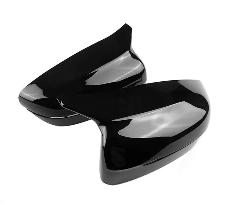 M sport stil Speilkåper sett for BMW G11, G12, G15, G20, G22, G30, (kun venstrestyrt) Blank svart