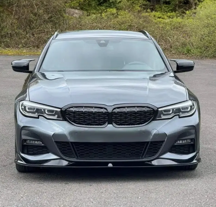 M sport stil Speilkåper sett for BMW G11, G12, G15, G20, G22, G30, (kun venstrestyrt) Blank svart