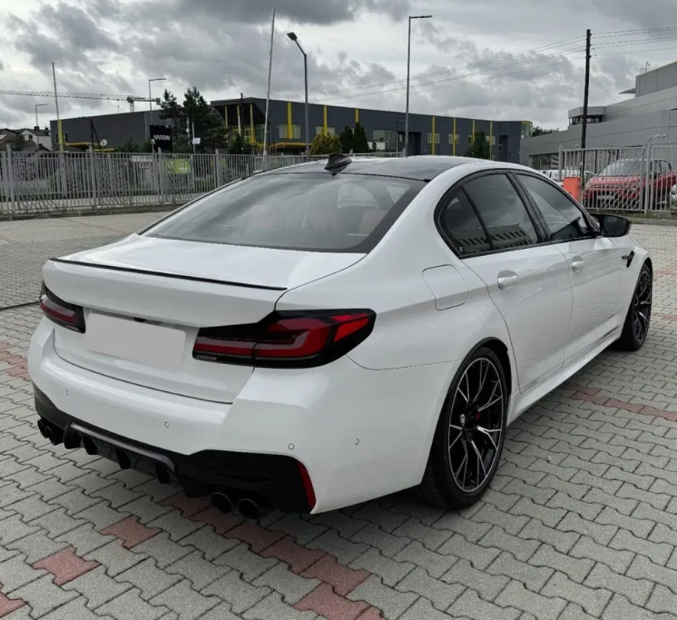 M5-Style spoiler G30/F90 Blank svart (17-23)