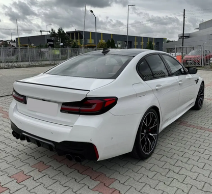 M5-Style spoiler G30/F90 Blank svart (17-23)