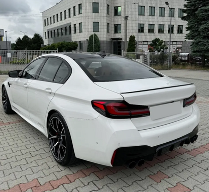 M5-Style spoiler G30/F90 Blank svart (17-23)