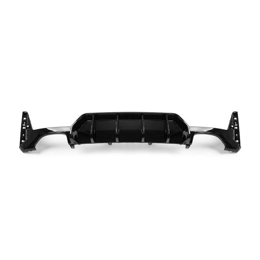 HAUER Bakdiffuser for BMW G20 / G21 LCI (22-26) M340i / M340d, blank svart