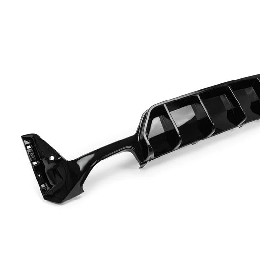 HAUER Bakdiffuser for BMW G20 / G21 LCI (22-26) M340i / M340d, blank svart