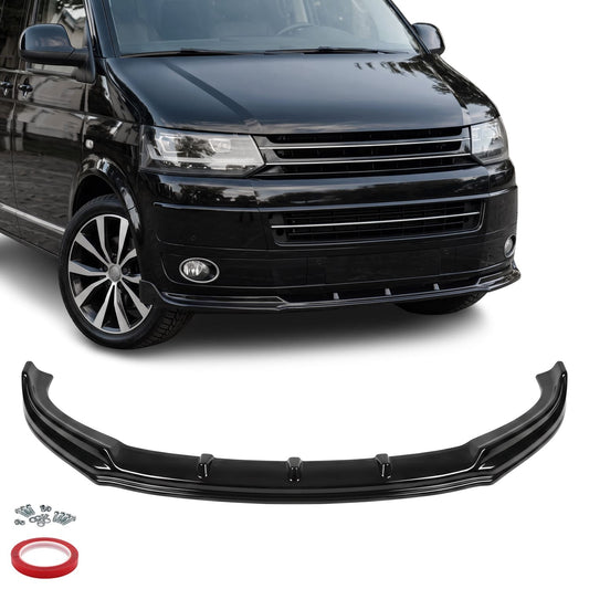 MX-Style Frontleppe VW T5.1 (09-14), blank svart