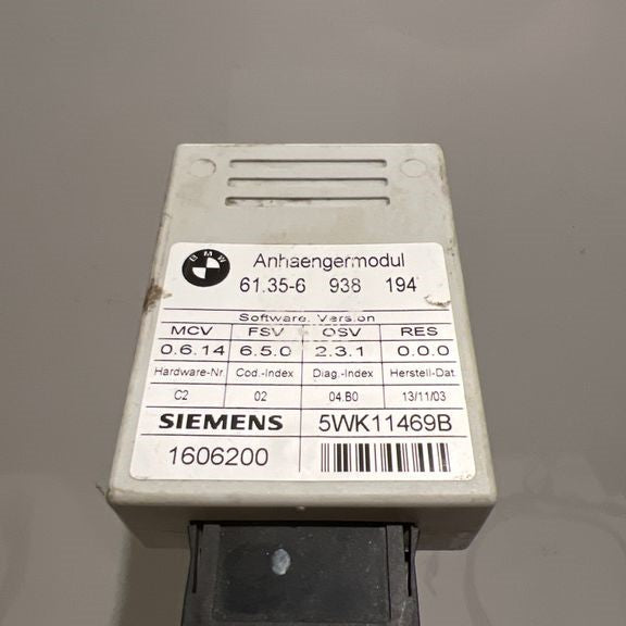 W0575 Tilhenger-modul (Dragkrok-modul) art:61356938194
