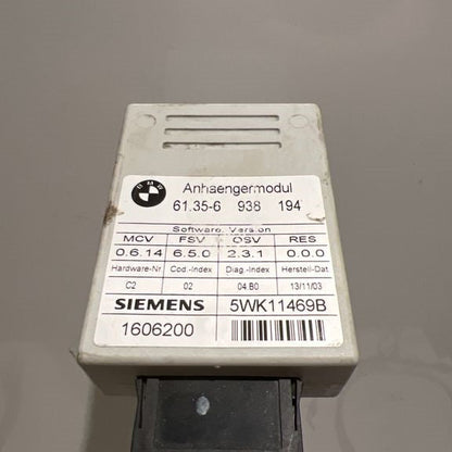 W0575 Tilhenger-modul (Dragkrok-modul) art:61356938194