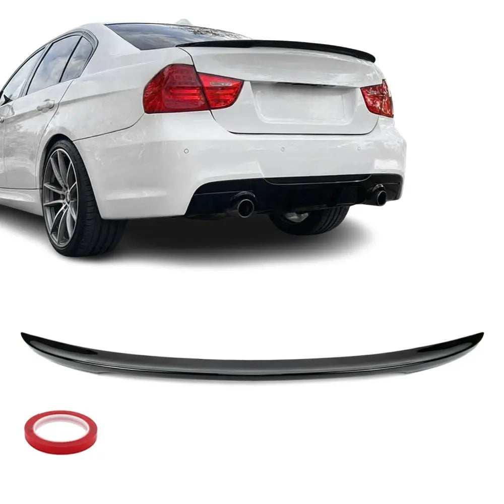 M performance spoiler E90 Blank svart (05-11)