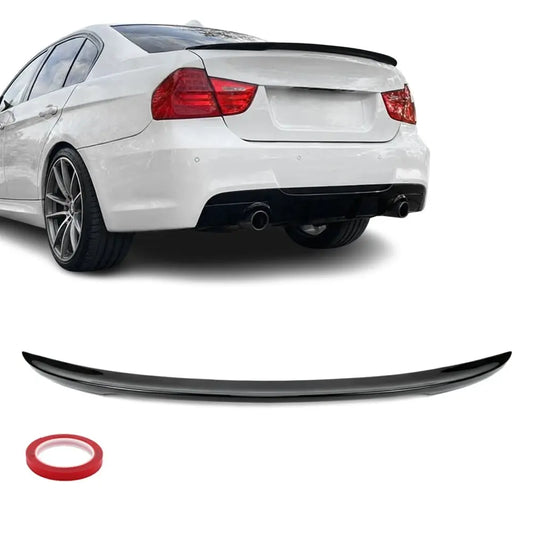 M performance spoiler E90 Blank svart (05-11)