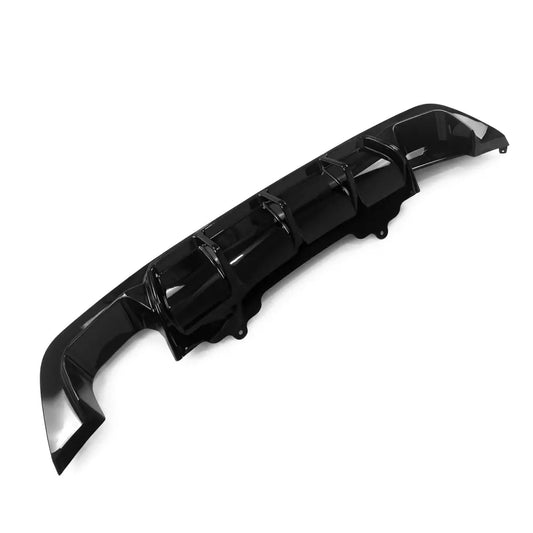 WR Bakdiffuser for BMW E60 / E61 med M-Pack, blank svart